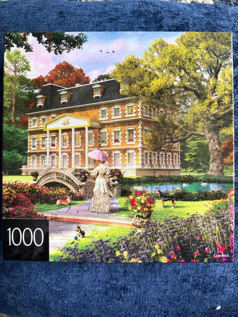 Brand new, never opened 1000-Piece Tue Summer Estate Jigsaw Puzzle cardinal